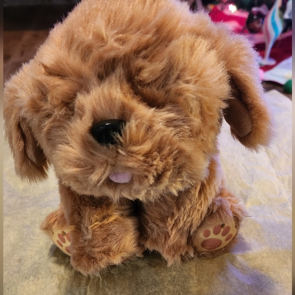 Little Live Pets Snuggles Dream Puppy Tan/Golden - Picture 3 of 10